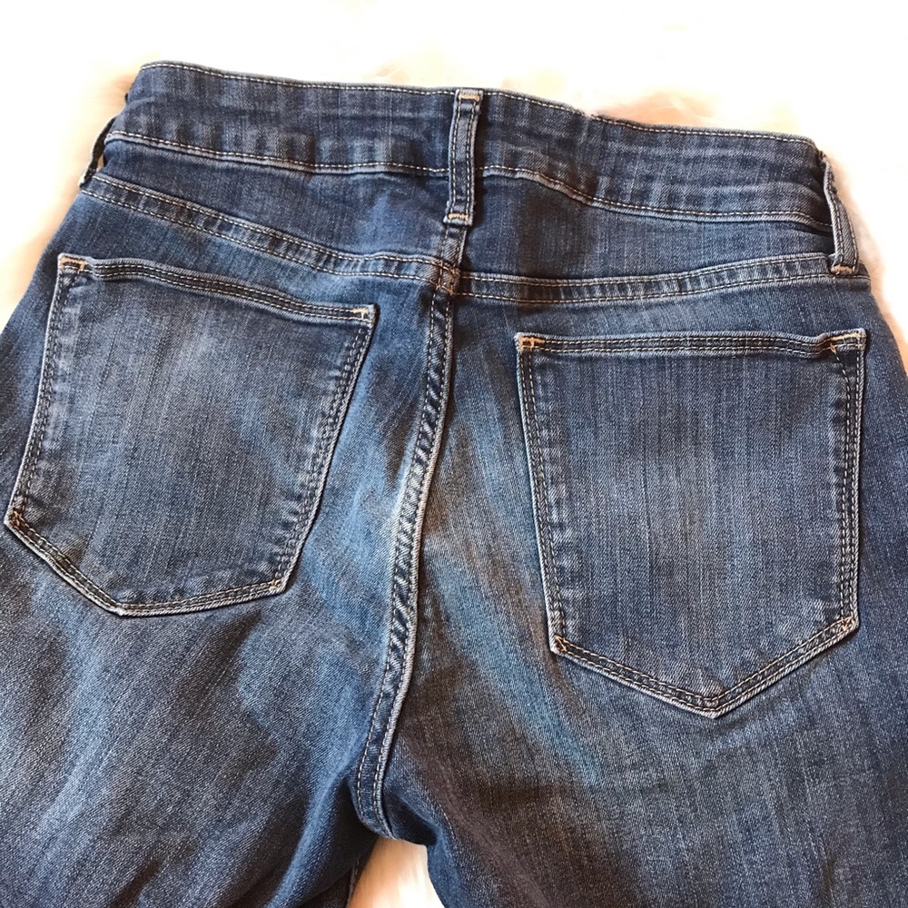 Gap Mid Rise Curvy Skinny Jeans in Indigo, Sz 4 - Picture 7 of 12